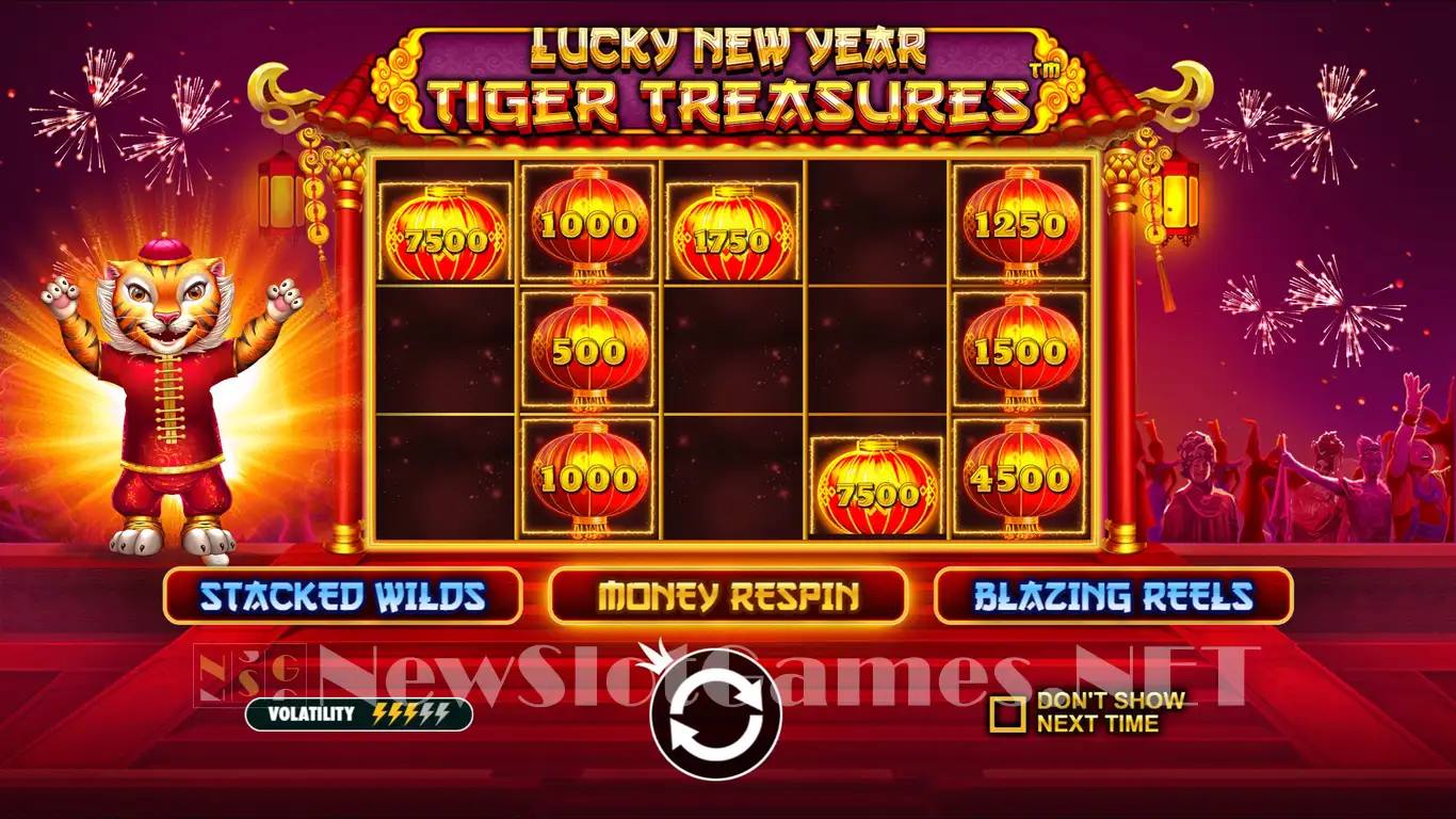 Lucky New Year Tiger Treasures Slot